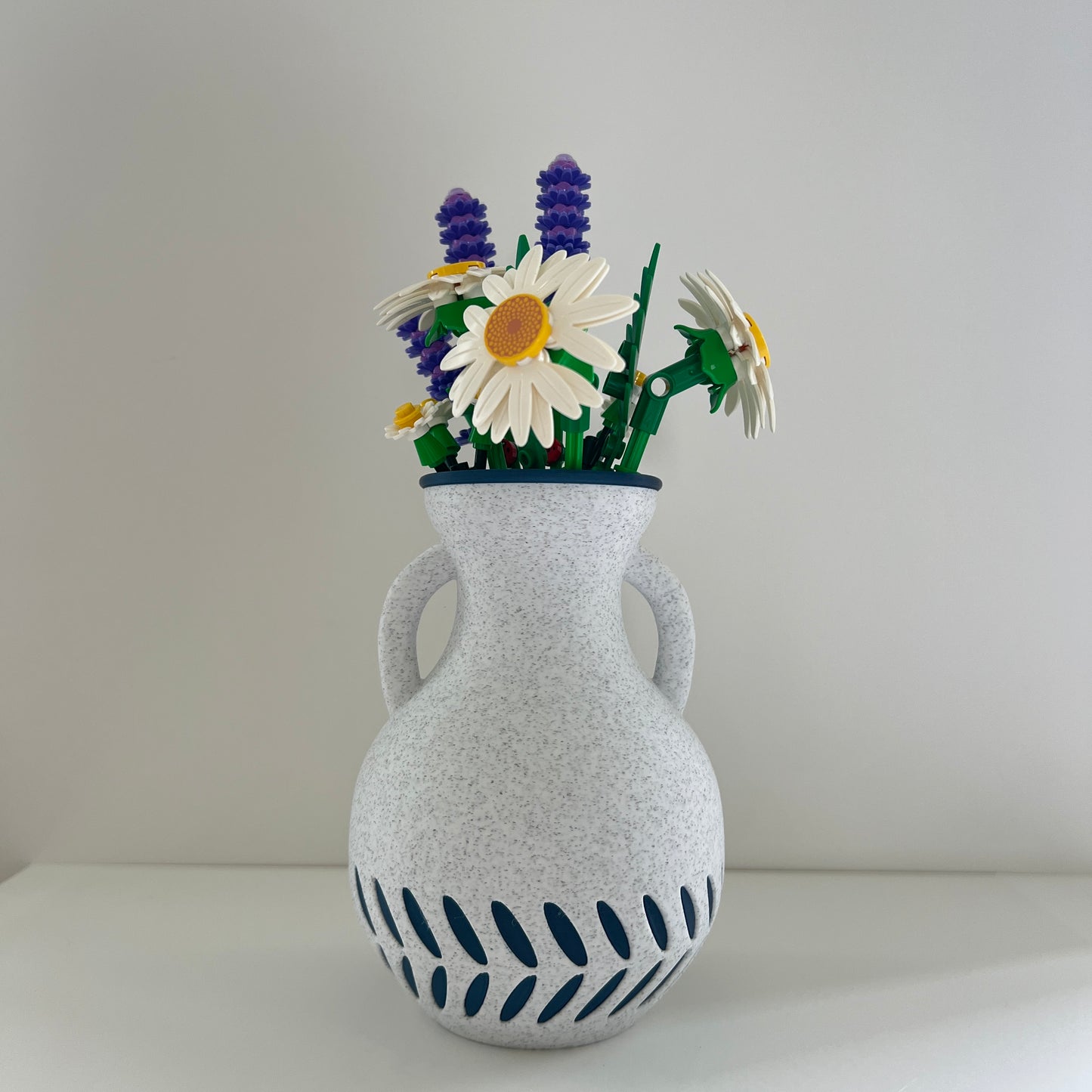 Bramble Greek Inspired Vase for LEGO® Flowers & Faux Stems