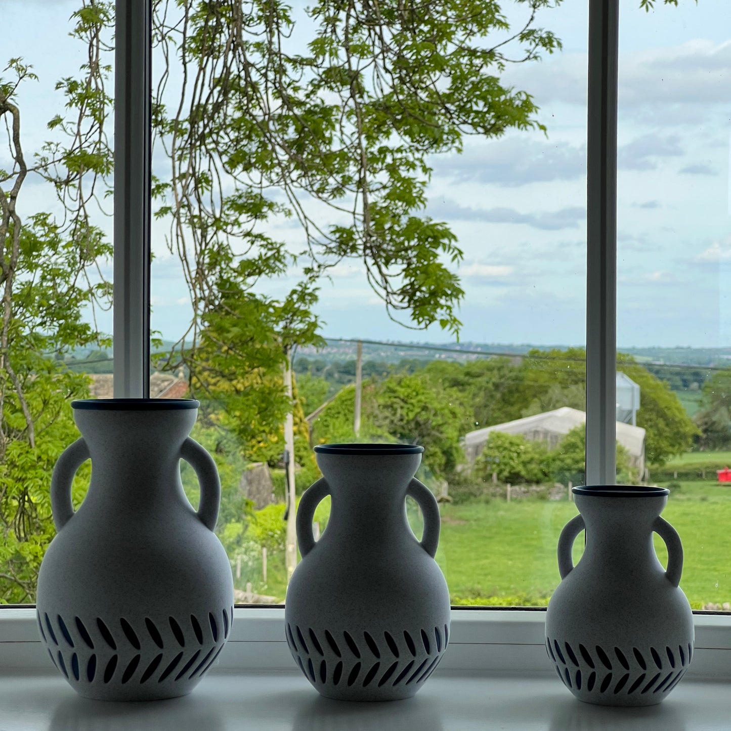 Bramble Greek Inspired Vase for LEGO® Flowers & Faux Stems